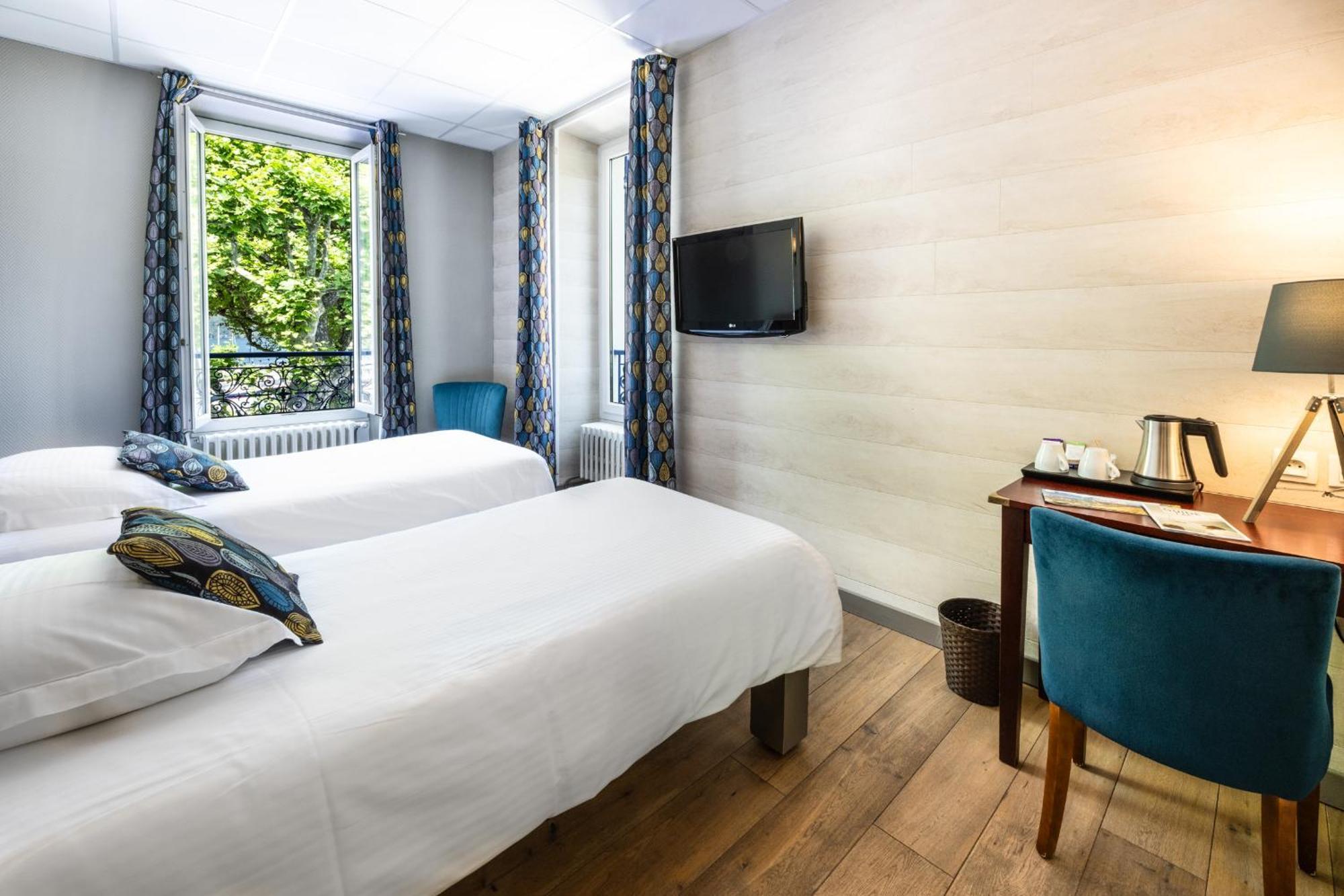 Hotel Beau Rivage Aix-les-Bains Exterior foto